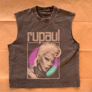 Abercrombie & Fitch RuPaul Pride Cropped Graphic Size XXS